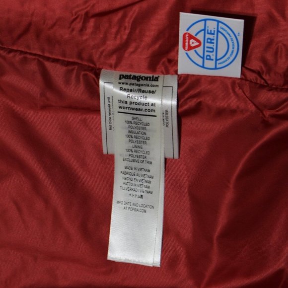 NEW! PATAGONIA Women’s Nano Puff Jacket  Full-Zip Insulated—Sequoia Red - Picture 10 of 11